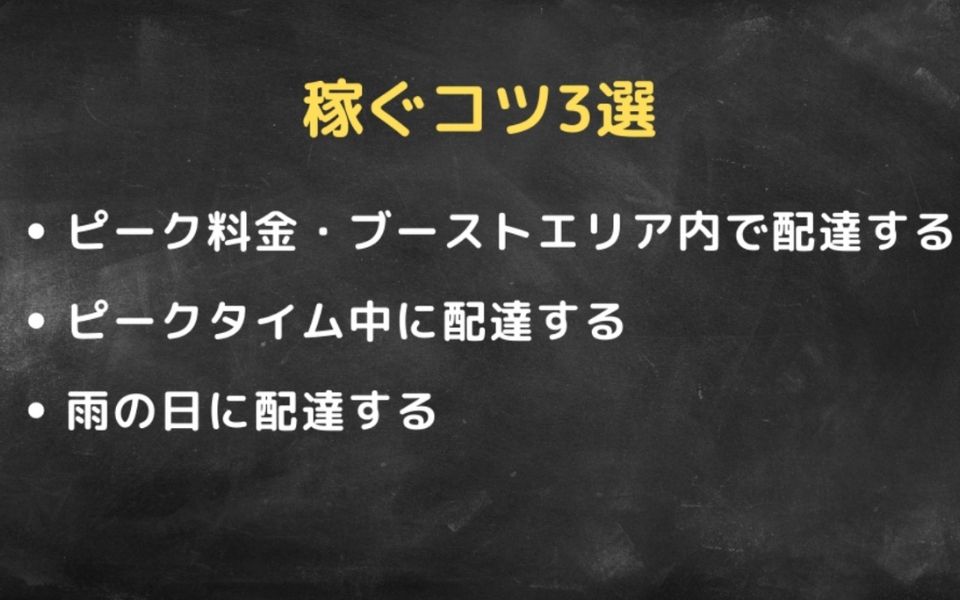 ウーバーイーツ バイトの給料・時給は？稼げるの？